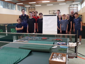 Tagescamp der Abteilung Tischtennis erfolgreich