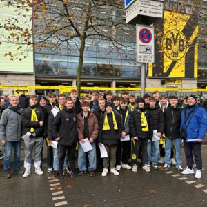 B- Junioren (U17) Teamausflug – zu Gast beim Spiel von Borussia Dortmund in der 1. Bundesliga