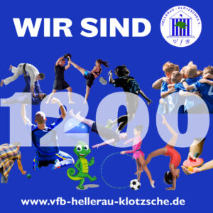 Wir wachsen: 1.200 Mitglieder/-innen erreicht