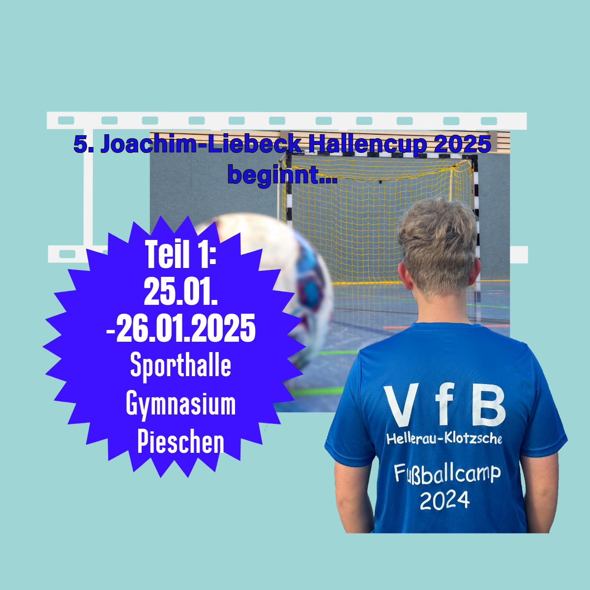 1. Teil des 5. Joachim-Liebeck Hallencup startet