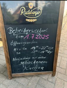 Mehr über den Artikel erfahren Neuer Betreiber unserer Sportgaststätte