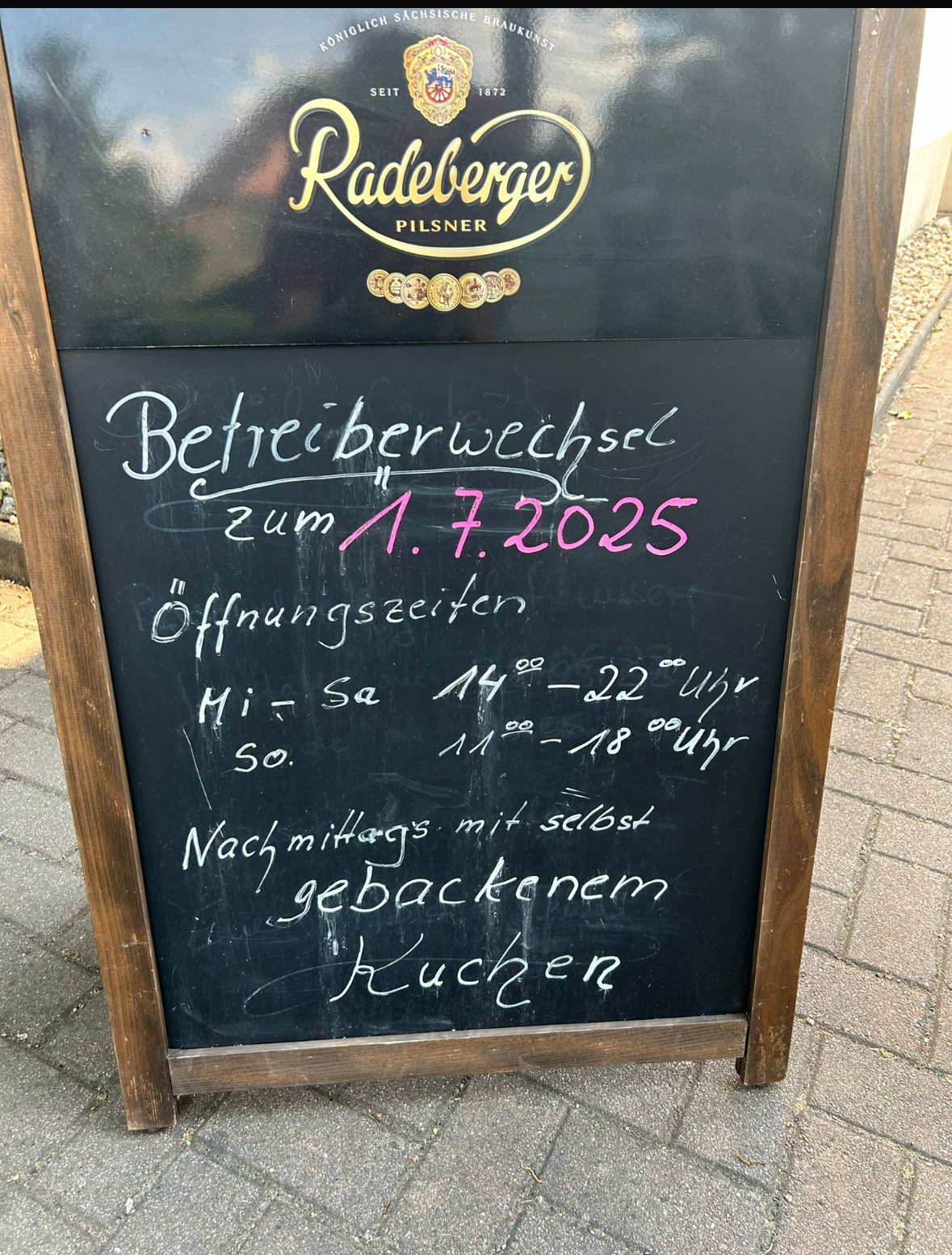Neuer Betreiber unserer Sportgaststätte