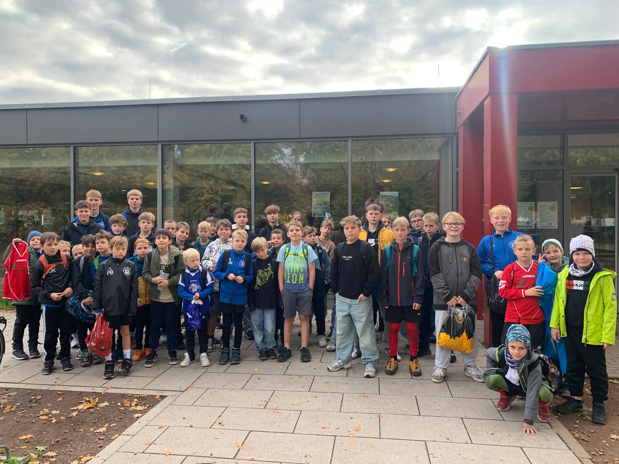 Herbstcamp der Abteilung Fußball mit 44 Kids