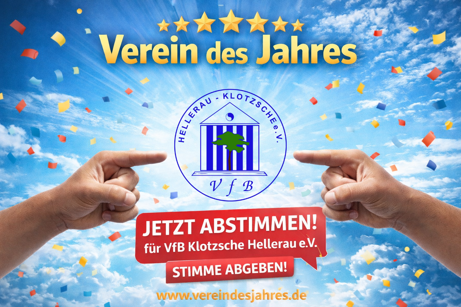 Mehr über den Artikel erfahren Wahl zum Verein des Jahres
