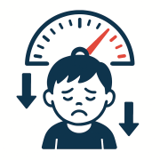 Leistungsdruck weiß